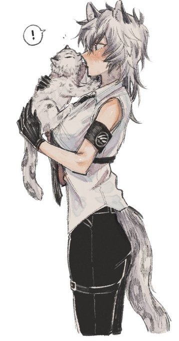 [お題箱]
<<お願いします!銀灰♀の供給をください!
朝野さんの銀灰♀に憧れて絵を元に髪型と服装真似してます!いつかコスプレで出たいくらい好きです!(限界オタク特有の早口)

ありがとうでおます…スゲッ 