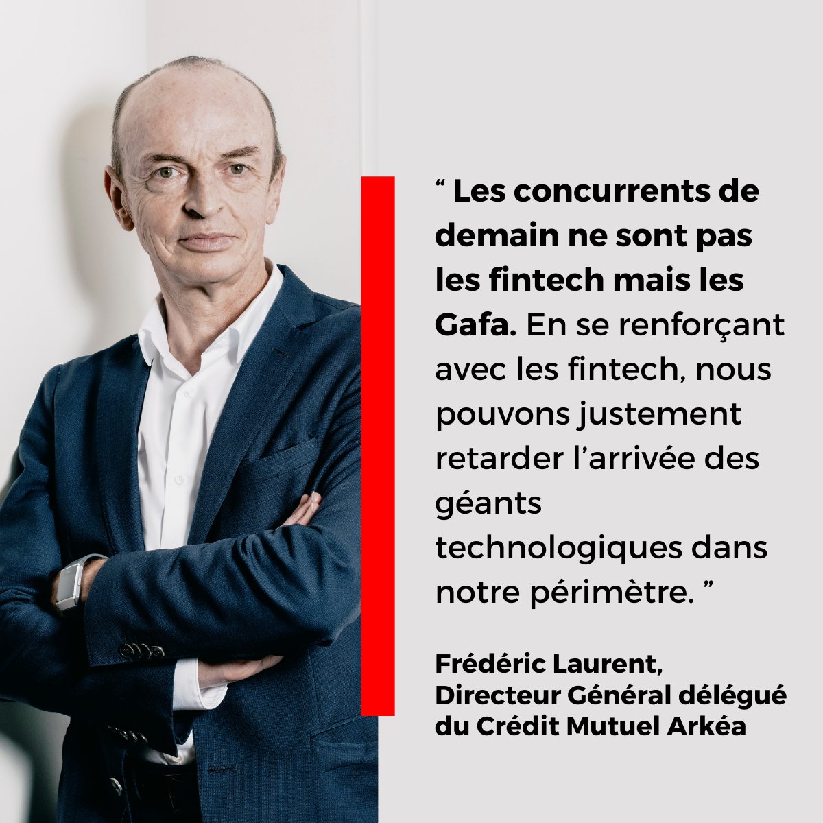 cmarkea's tweet photo. 📝 Interviewé par Forbes, Frédéric Laurent, Directeur Général délégué du @cmarkea apporte son éclairage sur le positionnement du groupe dans le monde de la fintech &amp; évoque les ambitions du groupe, son avenir dans l’écosystème bancaire européen. 
��� https://t.co/b7v4bUWRzo https://t.co/9U2ARPRnel