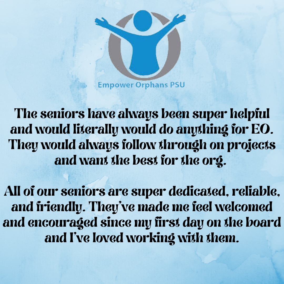 Empower Orphans PSU tweet media
