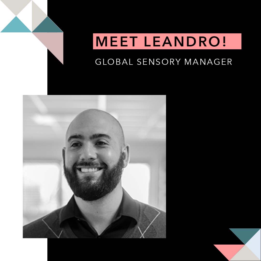 Meet Leandro! He has worked as a #Sensory Specialist for #beverages and #food since 2017, but started with food a long time before in 2003 #MeetTheTeam #MeetTheTeamMonday #SensoryBio #SensoryTeam #Teamwork #Culture