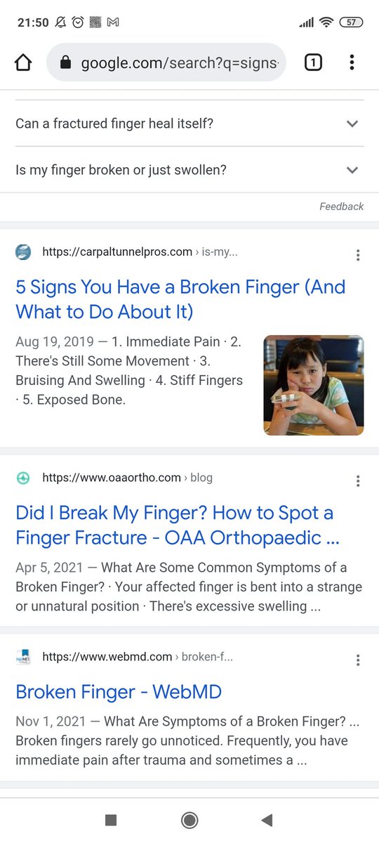 syazw4na's tweet photo. My fingers tekapit pintu just now😭

Also me on Google Search few secs after: https://t.co/DJOnwaZGTQ