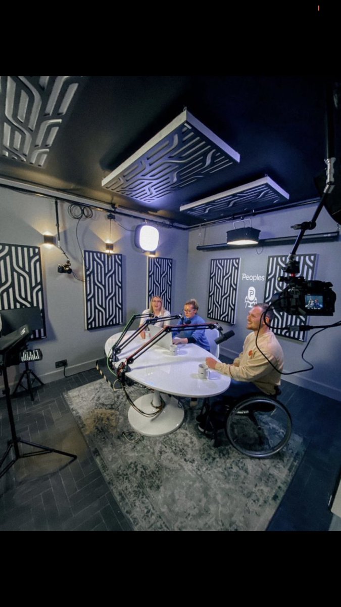 Brilliant to be hosting <a href="/PeoplesFord/">Peoples Ford</a>’s first ever podcast series! 

Joined by the awesome <a href="/BenRowlings/">Ben Rowlings</a> ( Paralympian) and Aisha Doyle from <a href="/PeoplesFord/">Peoples Ford</a>. Podcast coming soon ❤️📱💻🖥