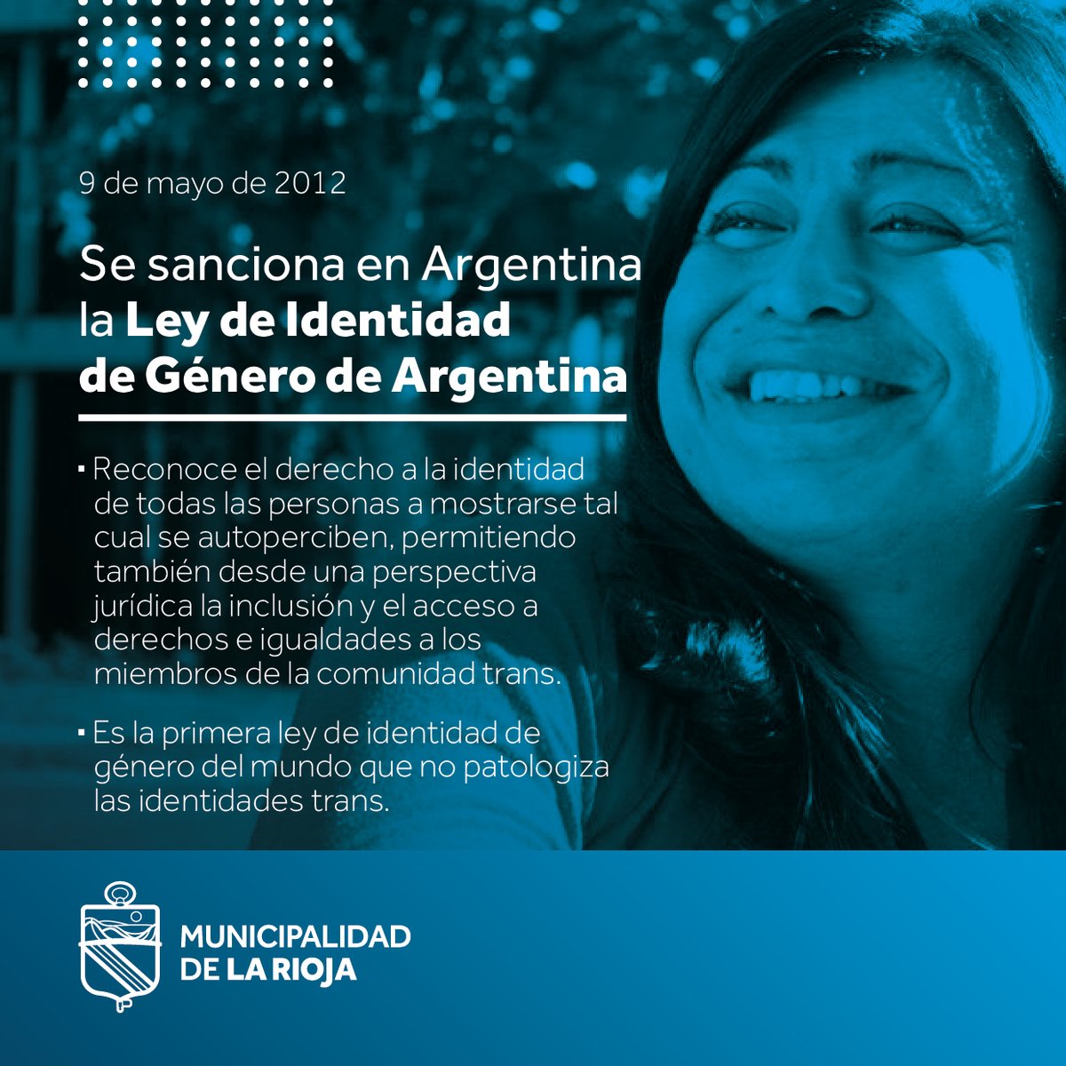 SecretariaGobLR's tweet photo. ¡10 años de la sanción de la Ley de Identidad de Género! https://t.co/FytlOHtDZz
