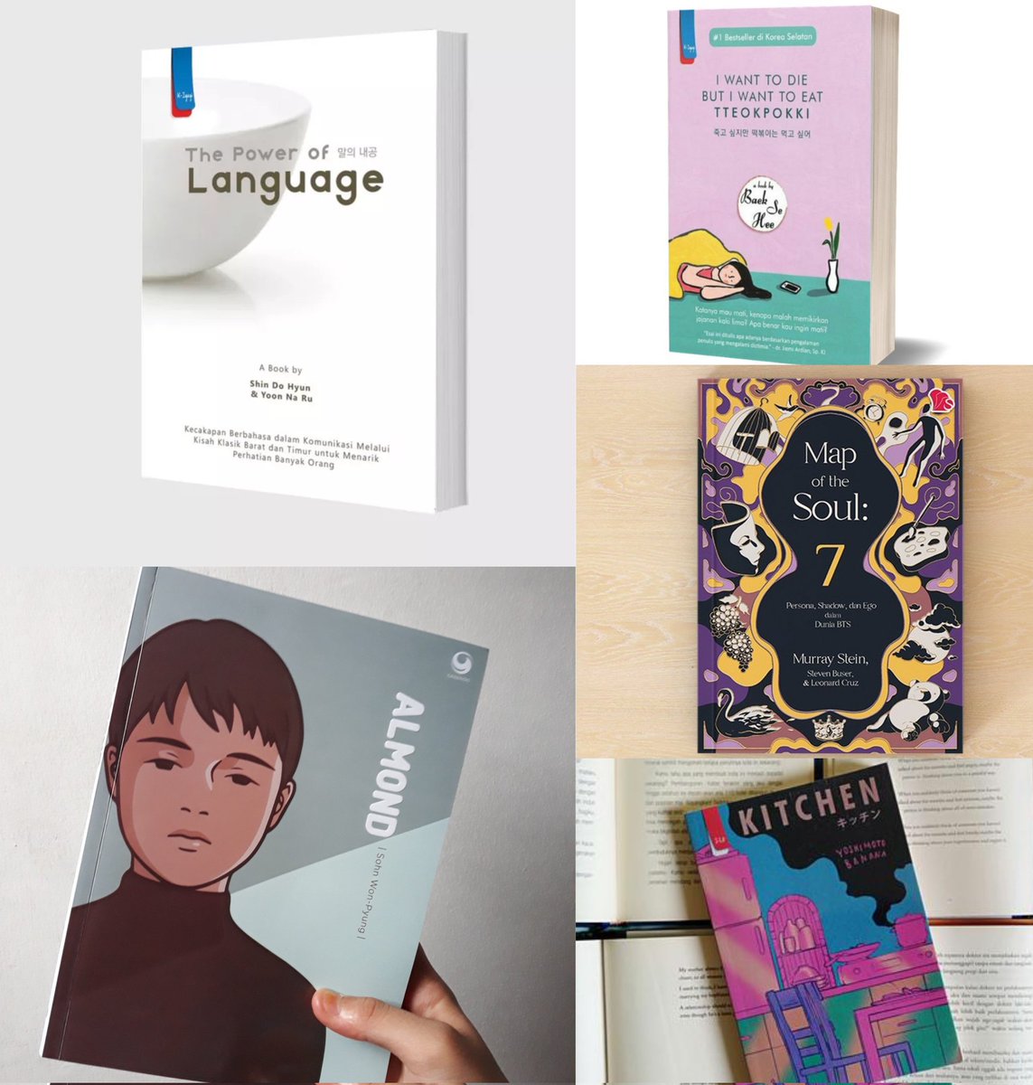 j_mcutie's tweet photo. 📔 kumpulan buku yang pernah dibaca member BTS 📔

A thread https://t.co/e2hBb2Y1Vt