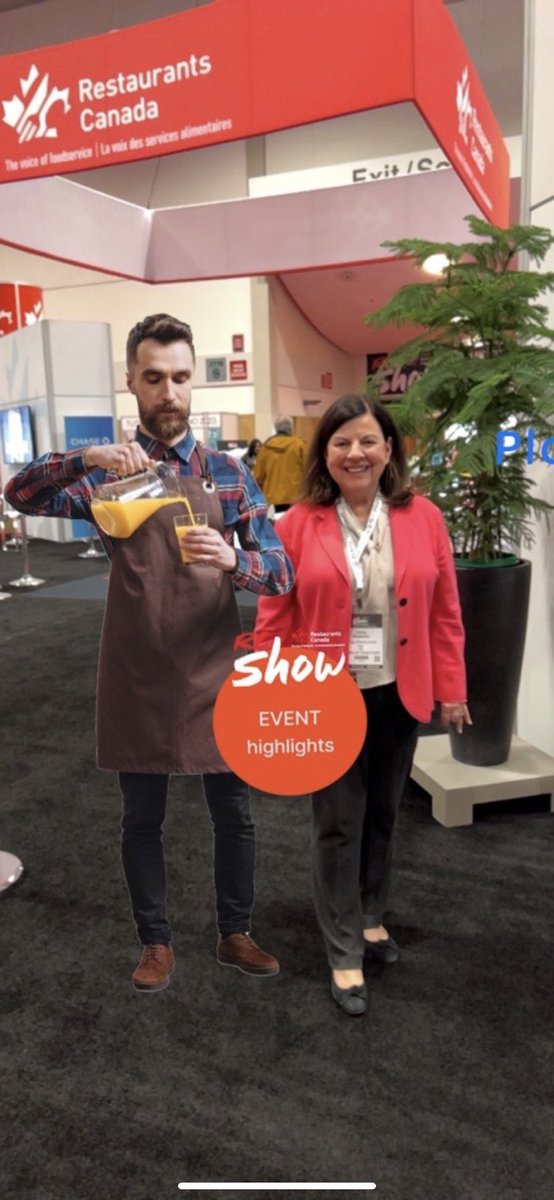 Nextech_AR's tweet photo. Kicking The Morning Show off right with the past president of @RestaurantsCA from our booth and social media lounge at the Enercare Centre in Toronto, Ontario
#MetaMaker with a #MetaLayer using #Holograms and #IndoorWayfinding #rcshow
#MetaMaps #ARNavigation #Metaverse https://t.co/BH3Itbp8aw
