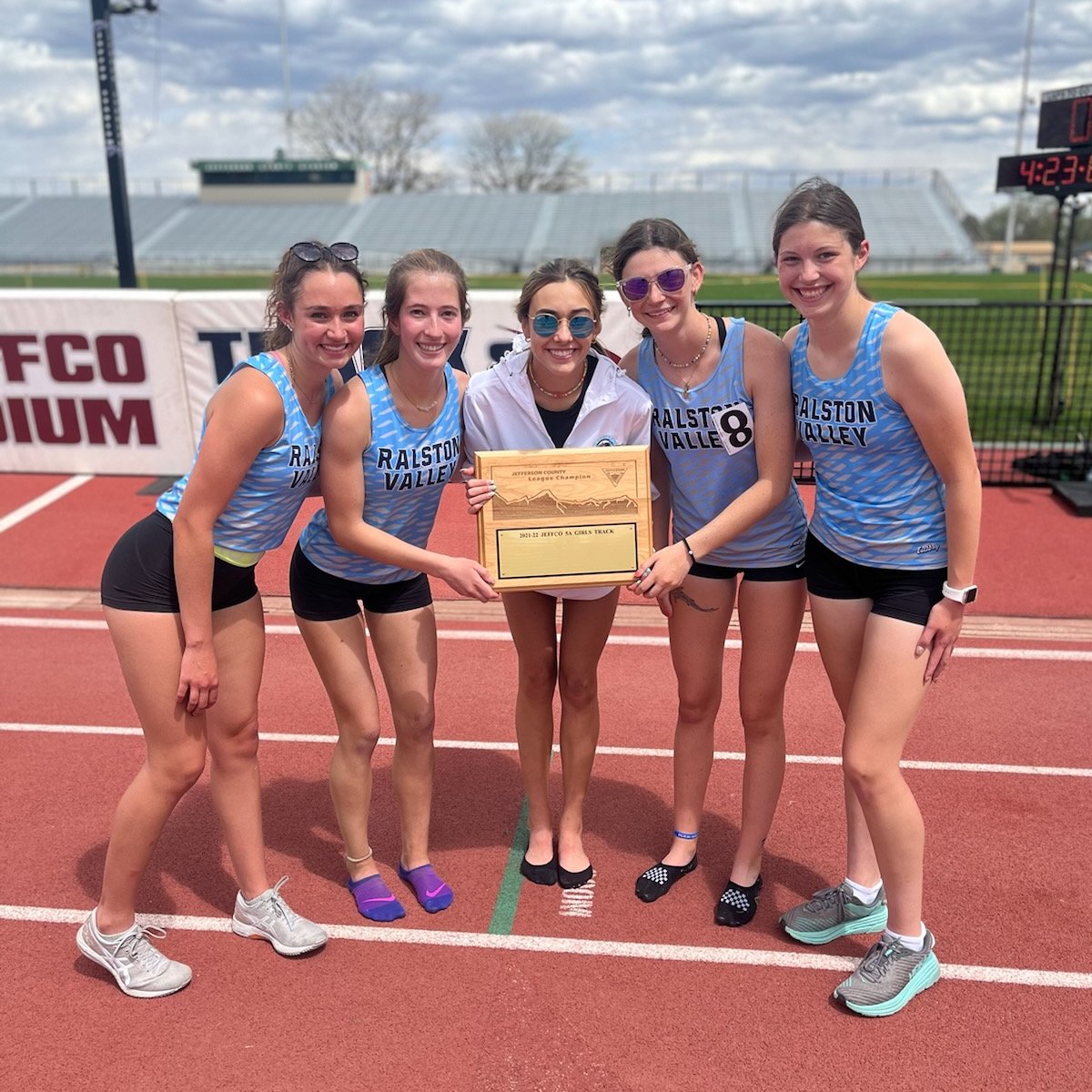 HS_MUSTANGS's tweet photo. Sophomore Giada Giarratano places 3rd in the 300 hurdles at league track meet this weekend #RVtrack. https://t.co/5rjyoM3RUj