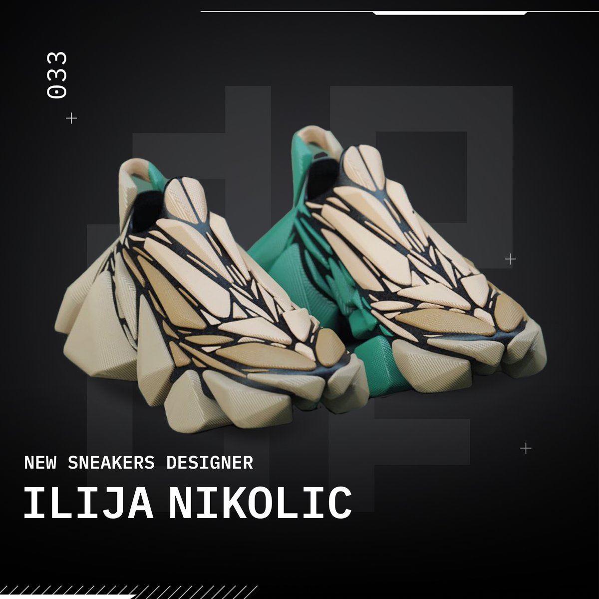 💫Excited to collaborate with Ilija Nikolic at <a href="/futures_nft/">Futures Factory</a>!

👟Ilija is a musician and footwear designer with extensive experience in performance and fashion. Seeking to design footwear that performs and inspires!