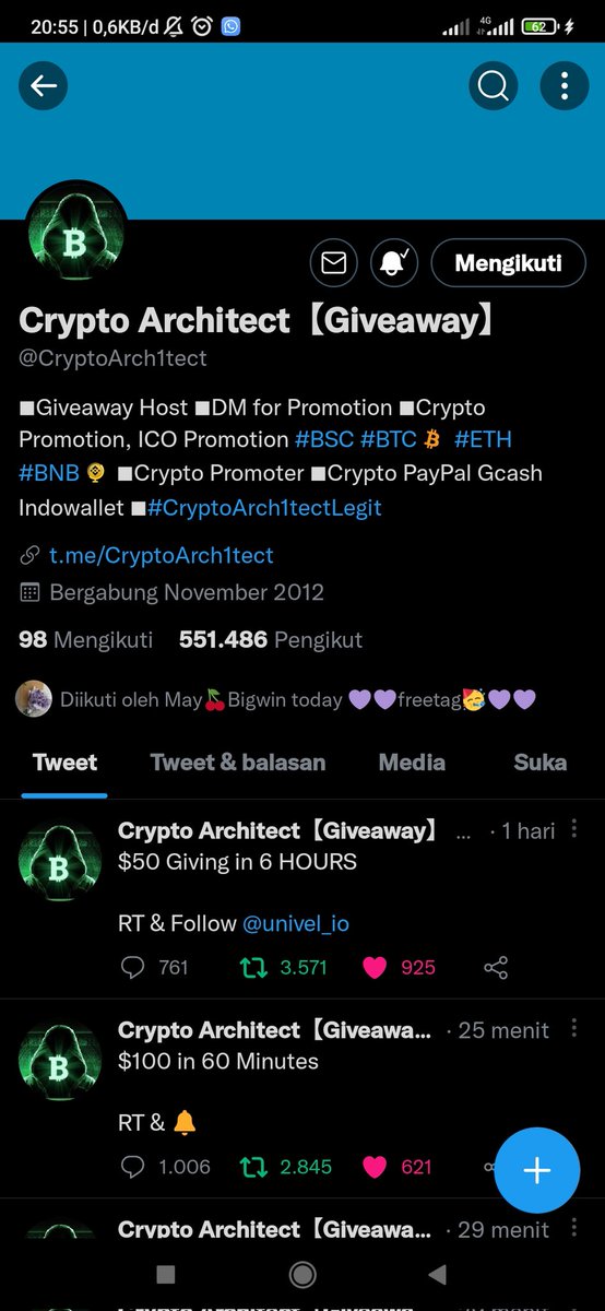 FafaFalah's tweet photo. @CryptoArch1tect Done. Full Proof⬇ https://t.co/IshkozOeNO