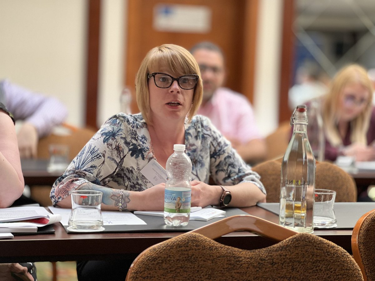 Unite_MHNA's tweet photo. Todays last @Horatio_eu session is a joint discussion amongst member organisations about current issues in #MentalHealth nursing. @Unite_MHNA #MHNjournal committee member and delegate, @RNMHJoJohnston goes first… https://t.co/5pG548VMRm