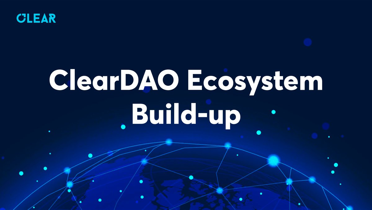 CALL FOR MORE PARTNERSHIPS 📣

ClearDAO aims to provide a universal #derivative infrastructure and build a thriving ecosystem. A robust #SDK beta is available for developers starting from now! 

Be one of our partners by filling out the form below👇
forms.gle/MPGeMy8vYqGjhX…