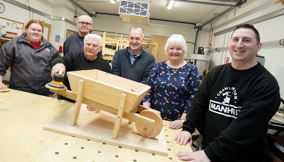 It's #mentalhealthawarenessweek and each day we'll be sharing Shed-related stories and resources. Today, hear about how <a href="/CramlingtonMan/">Cramlington Man Shed</a> are supporting men in their local community. To read the full story, visit bit.ly/3smtbBp