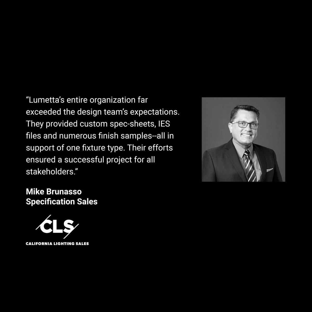 Lumettalighting's tweet photo. Lumetta Partner #Testimonial
Lumetta’s entire organization far exceeded the #designteam’s expectations. They provided custom spec-sheets, IES files and numerous finish samples–all in support of one fixture type. Their efforts ensured a #successfulproject.
https://t.co/Zgn8UJVfyL https://t.co/LWHno4pH5b