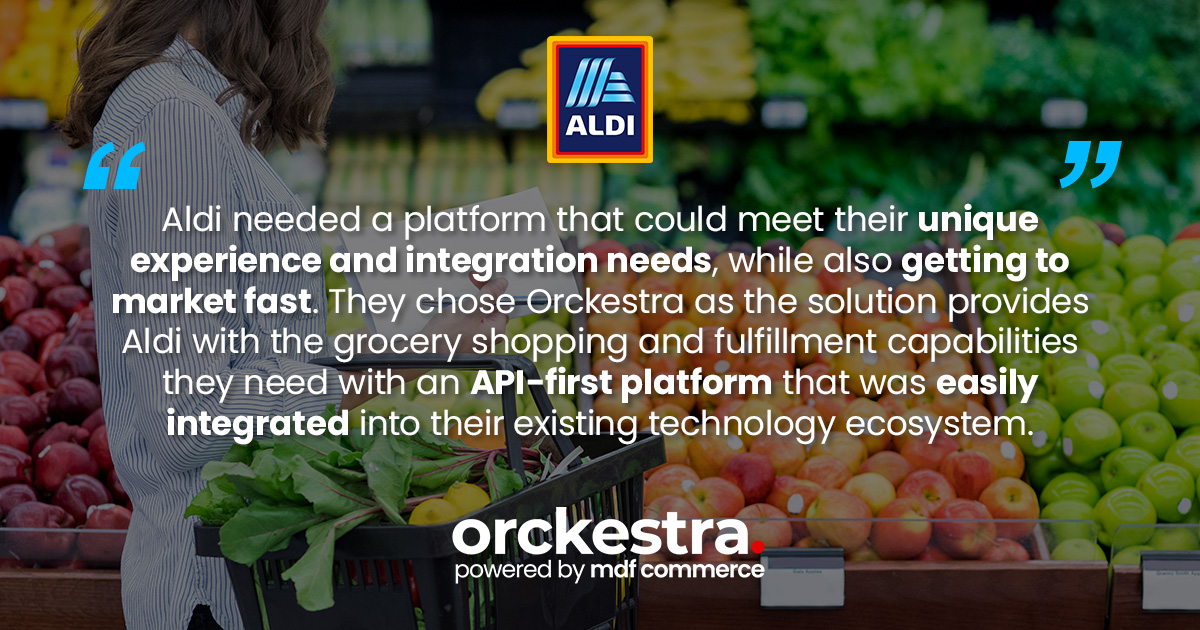 Why did Aldi UK choose Orckestra? See for yourself...

Get the full story here: hubs.li/Q019bcfD0

#testimonialtuesday #ecommerce #happycustomer #grocery #foodretail
#groceryindustry #groceryretail #grocerybusiness