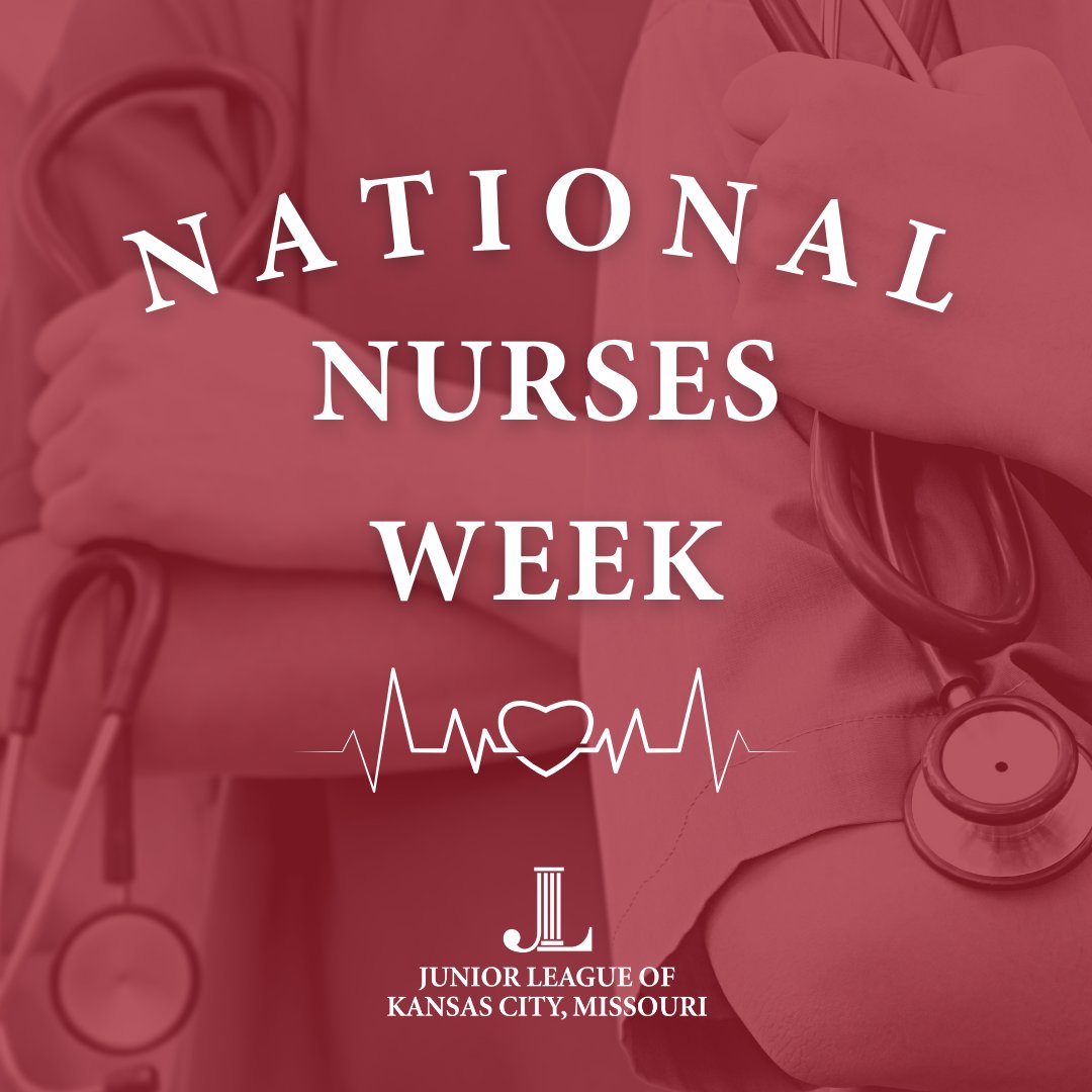 Happy National Nurses Week! Thank you to all our nurses and healthcare workers who work tirelessly to keep our community safe. #JLKCMO #NationalNursesWeek