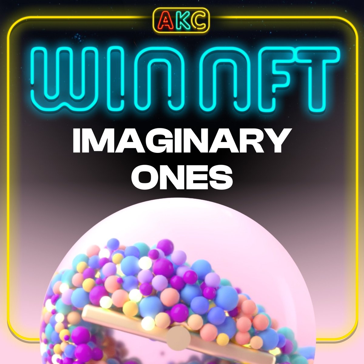 AlphaKongsClub's tweet photo. Another day, another raffle, win Imaginary Ones NFT #4428 🎉

Enter each raffle only with Alpha Coins: https://t.co/mJdOQPg0nh

One person that RT + tags 3 friends, wins $323 in Alpha Coins.

Good luck! ❤️ https://t.co/77WdRQMBYb