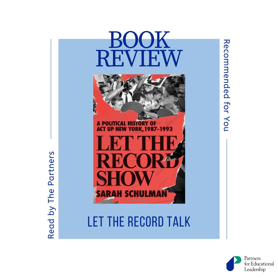 Partnersfor_EL's tweet photo. We are back with another #BookRecMonday with "Let the Record Show: A Political History of ACT UP New York, 1987-1993" by Sarah Schulman.
#personaldevelopment #higheracademia #coaching
Learn more on our LinkedIn:
https://t.co/j6F7snWwj8 https://t.co/WkDAwb8zTr
