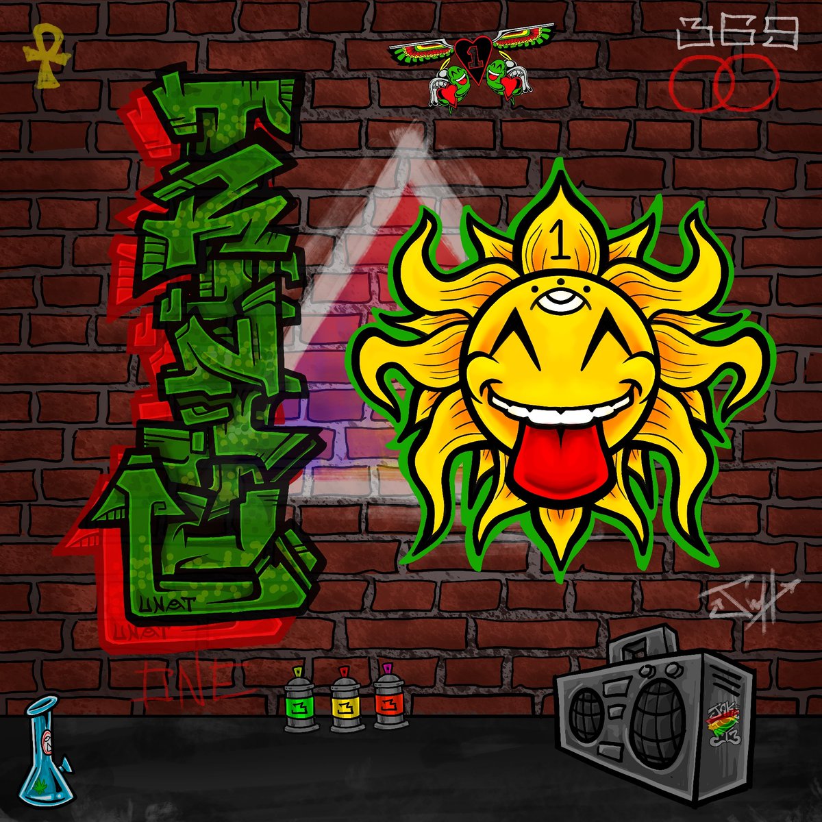 Great day yesterday <a href="/tombheads/">Zorro 🏴‍☠️</a> auction house and picked up some gems from <a href="/JAKEEY31/">Jake EY3 𓂀</a> and a great collab animation by <a href="/Stephen_Animate/">Stephen Hutchins</a> and @ben_ridgwayart .. lucky enough to get some of <a href="/RasTerms/">RasTerms</a> Star Bizzares mints.. All in all a great #FTM day. go check out these amazing artists!