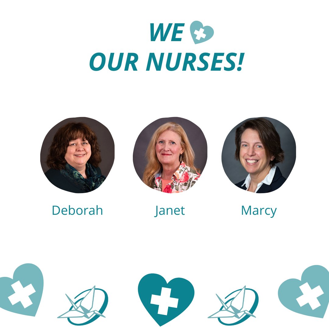 OrigamiRehab's tweet photo. It's National Nurses Week! We're grateful to have three caring, passionate, and kind nurses on our team. This week, we celebrate them and the care they provide our clients.π #NationalNursesWeek #TeamOrigami https://t.co/frLBgkyahc