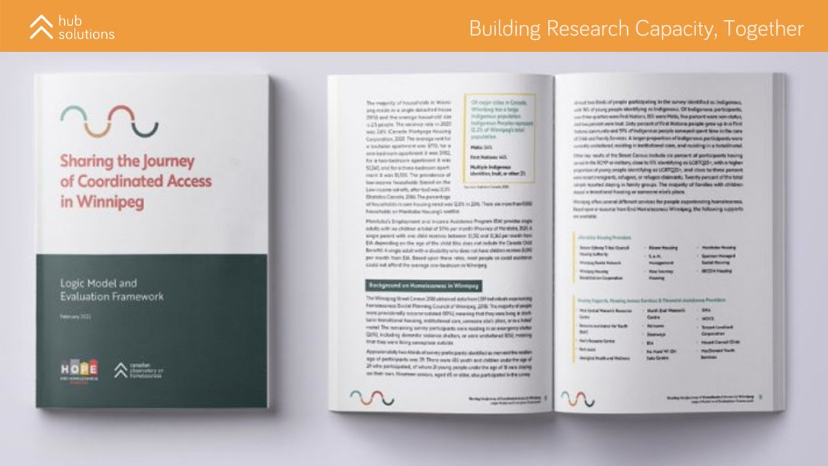 HubSolutions_'s tweet photo. .@EHW_Wpg partnered with #HubSolutions to develop a program logic model &amp; evaluation framework to guide the implementation of coordinated access in Winnipeg. Read our case study to learn more about this collaborative process: https://t.co/pifmZ7eV2y https://t.co/9hYAtLuzEm