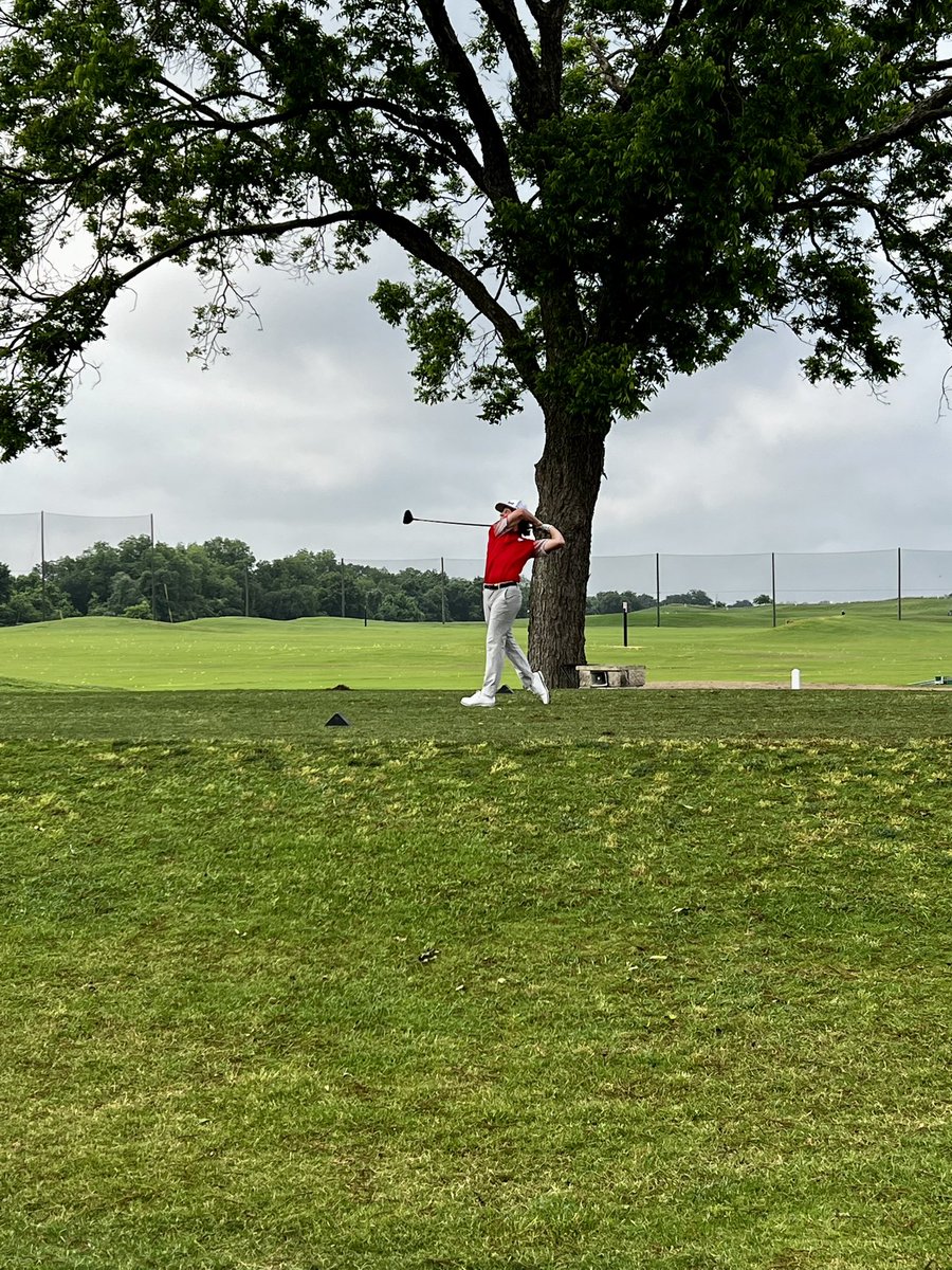 JNathletics's tweet photo. We are underway at the UIL 3A State Golf Championships in Austin! Aiden W &amp; Wyatt N have tee’d off for the Indians. #LetsRollTribe 

@JNSportsNation @CarsonDField https://t.co/hfQgzKsfnt