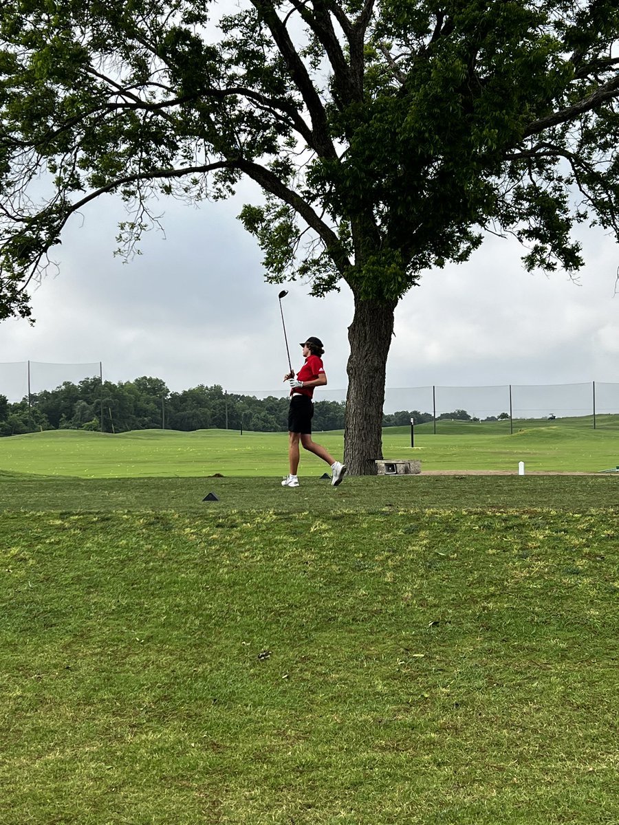 JNathletics's tweet photo. We are underway at the UIL 3A State Golf Championships in Austin! Aiden W &amp; Wyatt N have tee’d off for the Indians. #LetsRollTribe 

@JNSportsNation @CarsonDField https://t.co/hfQgzKsfnt