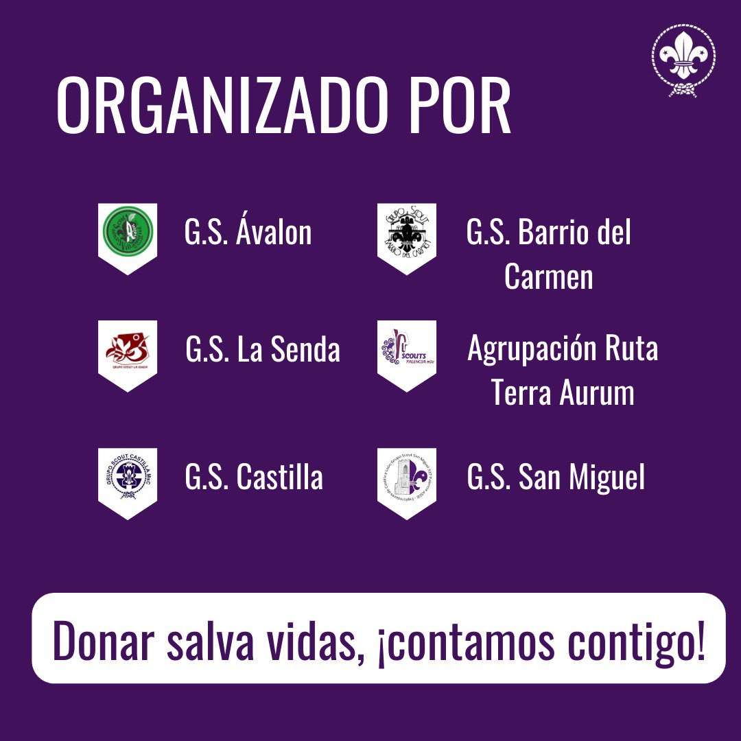 scoutspalencia's tweet photo. Este SÁBADO 14 DE MAYO, se organiza CAMPAÑA DE DONACIÓN DE SANGRE en la Calle Mayor de Palencia con un autobús de donación 🩸🩸

Tu sangre salva vidas, ¡contamos contigo! #DonaSangreScout 👍🏻👏🏻

#scoutspalenciamsc #scoutsmsc #scouts #yosoyscyl https://t.co/m12fQflLVc