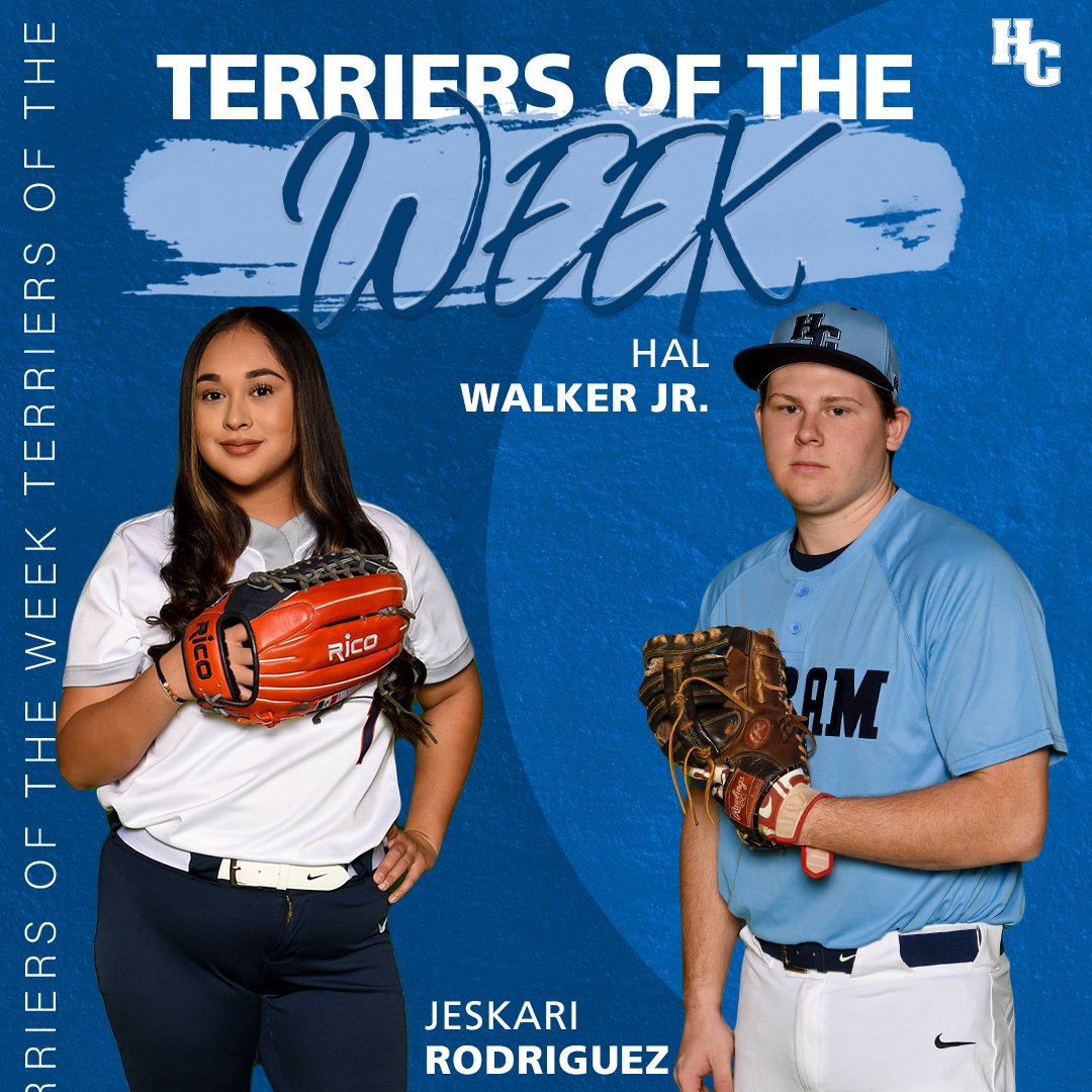 Hiram_Athletics's tweet photo. #TerrierNation, lets hear it for this week's #TerriersoftheWeek: @Hiram_SB junior Jeskari Rodriguez and @Hiram_Baseball freshman Hal Walker Jr. ππ!!
For more on Rodriguez and Walker Jr.'s performances this past week, visit https://t.co/TGiDKe27uc
#RingITπ https://t.co/hfj6ZNlsUs