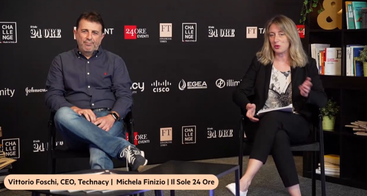 sole24ore's tweet photo. Con @michelafinizio, giornalista e social media editor del @sole24ore, e @vittoriofoschi (CEO @technacy) al #FTxMadeinItalyChallenge si parla di comunicazione ed evoluzione nella mobilità. Segui qui la diretta: https://t.co/K32iLb4lIf https://t.co/SHwK47Kh5c