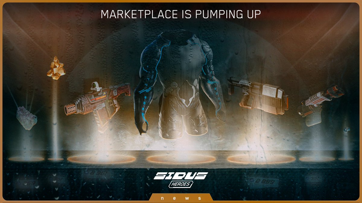 galaxy_sidus's tweet photo. 🔥🔥🔥MARKETPLACE IS PUMPING UP!🔥🔥🔥 No wonder: all intergalactic trade will be conducted through this module, which means that financial crisis is not a threat to co-owners!

👍 if you invested in marketplace!

#Sidus #P2E https://t.co/a80d8dauB6