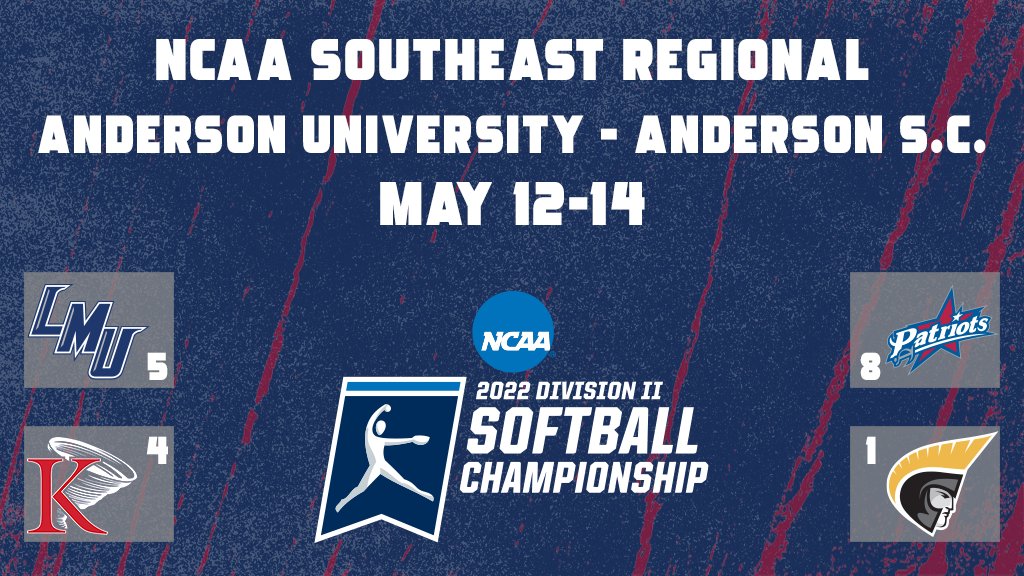 KingAthletics's tweet photo. TO ANDERSON! @KingUSoftball will travel to Anderson to open the @NCAADII Southeast Regional on Thursday! #KingPride https://t.co/huvmgtivX3