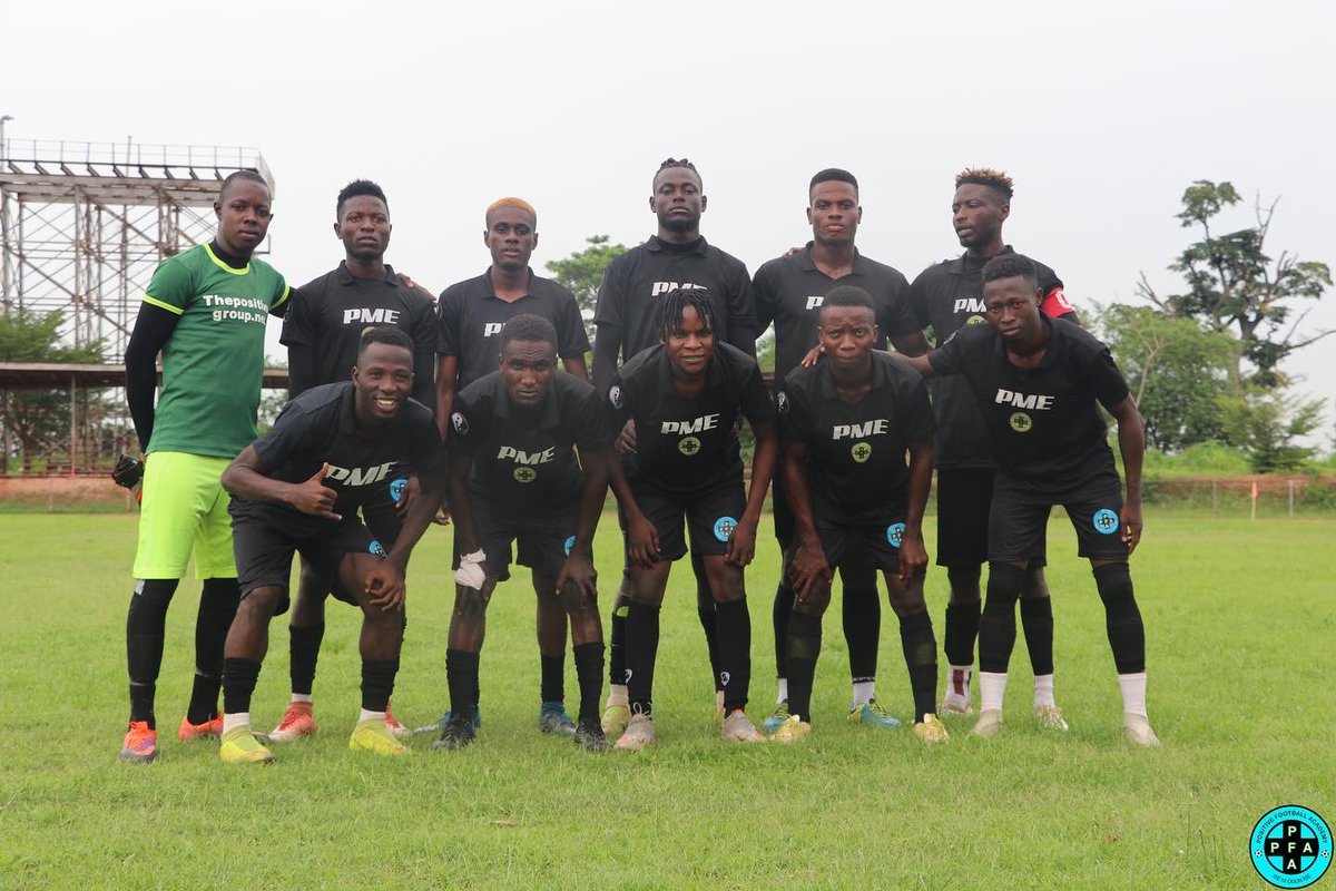 TherealPFA's tweet photo. Pray and Work Hard 💪❤️⚽️#therealpfa #football #ibadan #pme_music1 #we #are #positive https://t.co/iza1JNmrqq