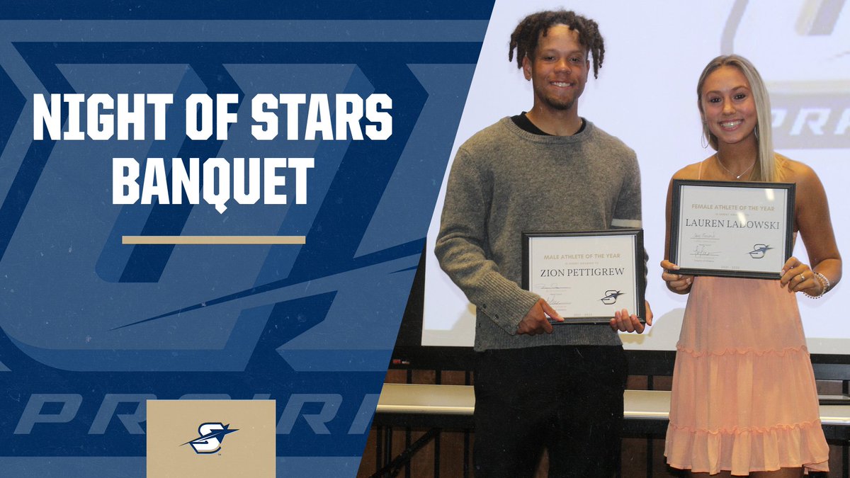 The UIS Athletics Department held its Annual Night of Stars Banquet last week. Click on the story for a recap of the event, including a list of all of the athletics award winners from the 2021-22 school year.

Complete Story: bit.ly/3MWSX7h