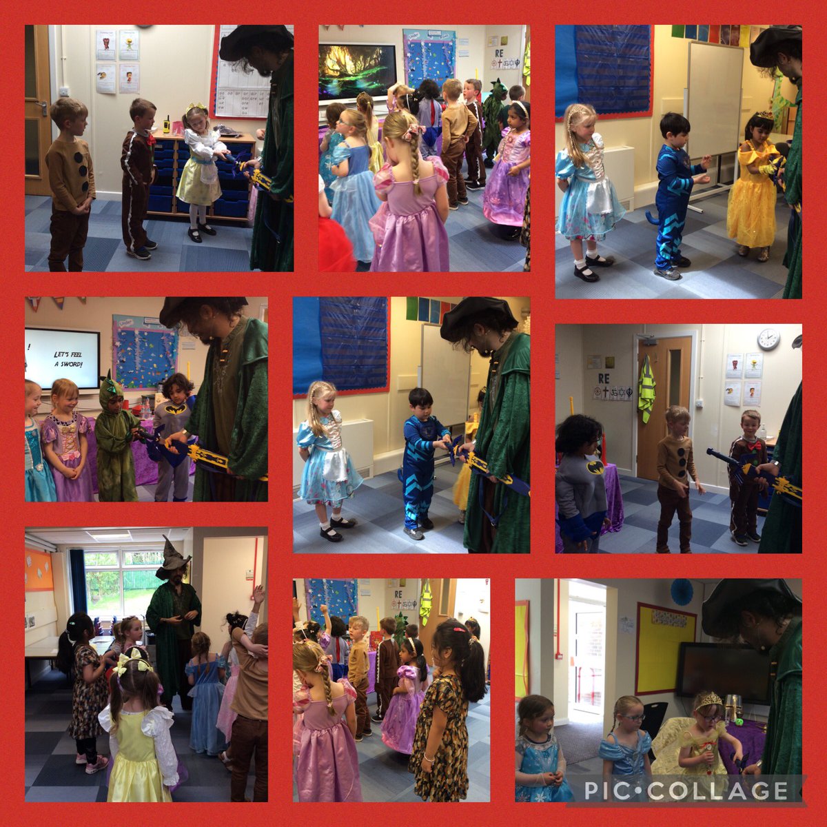 ECSTGOldham's tweet photo. Today Reception have had an amazingly magical day π§π»ββοΈπ§ββοΈπ§π»ββοΈπ€΄π»πΈπ» they have acted out different fairytales and looked at different magical relics #shineourlight #loveoflearning https://t.co/wQzFIJIALc