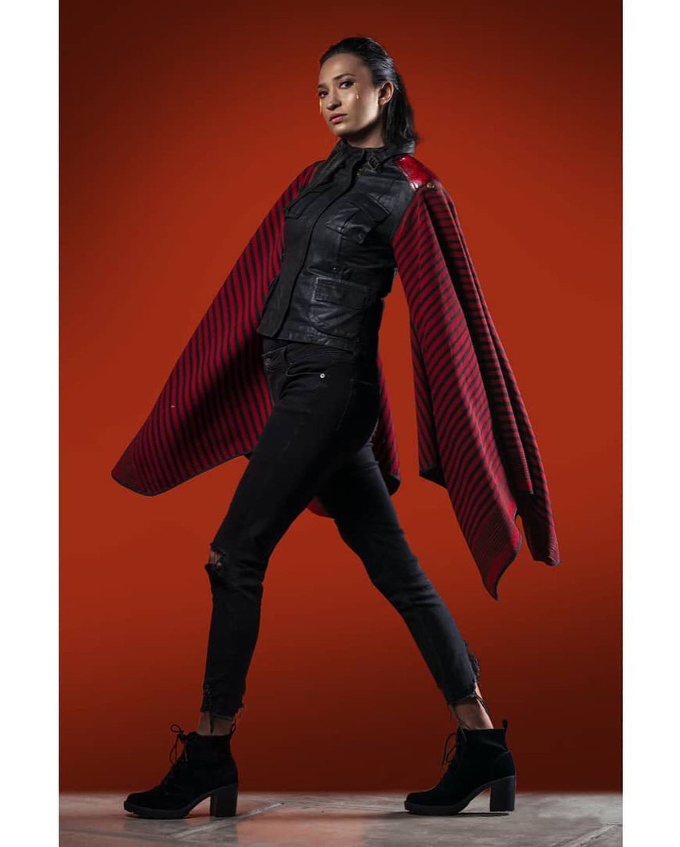 Shopperbird1's tweet photo. Bolivian upcycled jacket and ponchos https://t.co/gcnMLX5s99