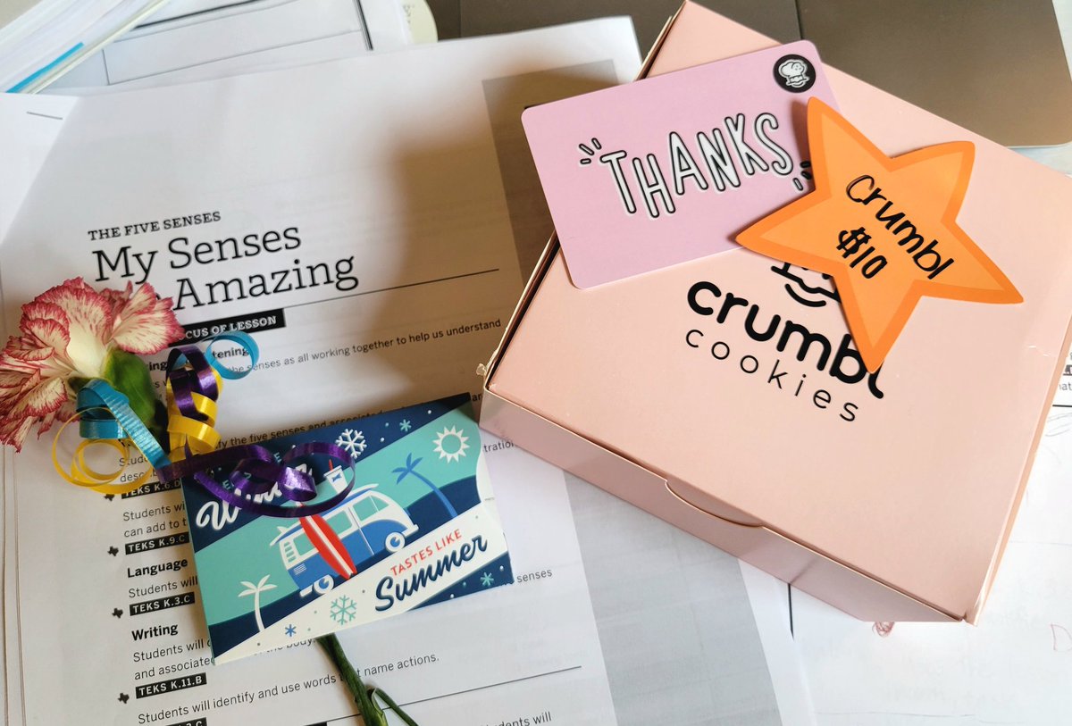 What a wonderful surprise! Found these appreciation gifts from Friday when I was off campus working on curriculum! Thank you <a href="/slexdpta/">Silver Lake PTA</a>! #ExperienceSLE