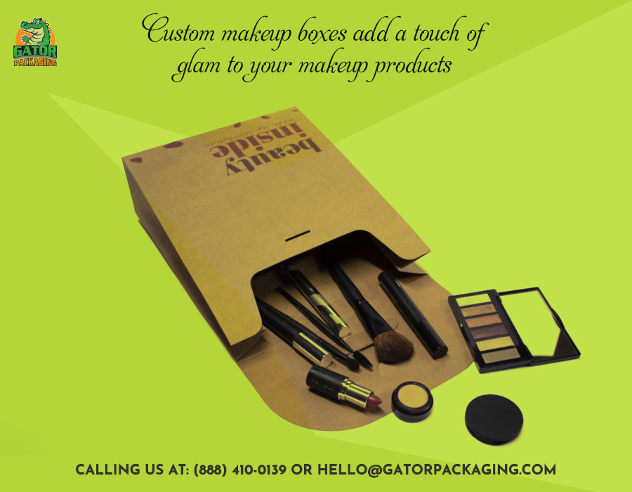 GatorPackaging's tweet image. Give an alluring appeal to your makeup products through custom makeup boxes. Book your order by calling us at: (888) 410-0139 or hello@gatorpackaging.com 
Order at: bit.ly/3sjSG6w
#makeupboxespackaging #custommakeupboxes #makeupboxeswholesale