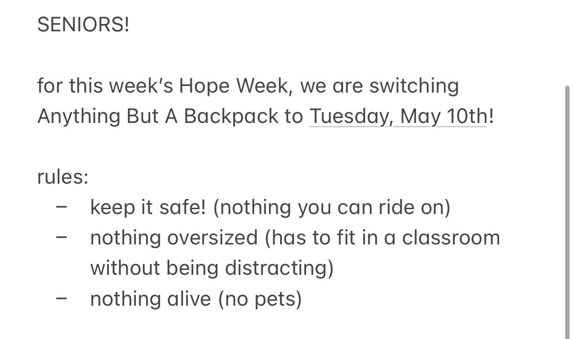 muhs_22's tweet photo. have a good senior skip day! https://t.co/IZX97r6My0
