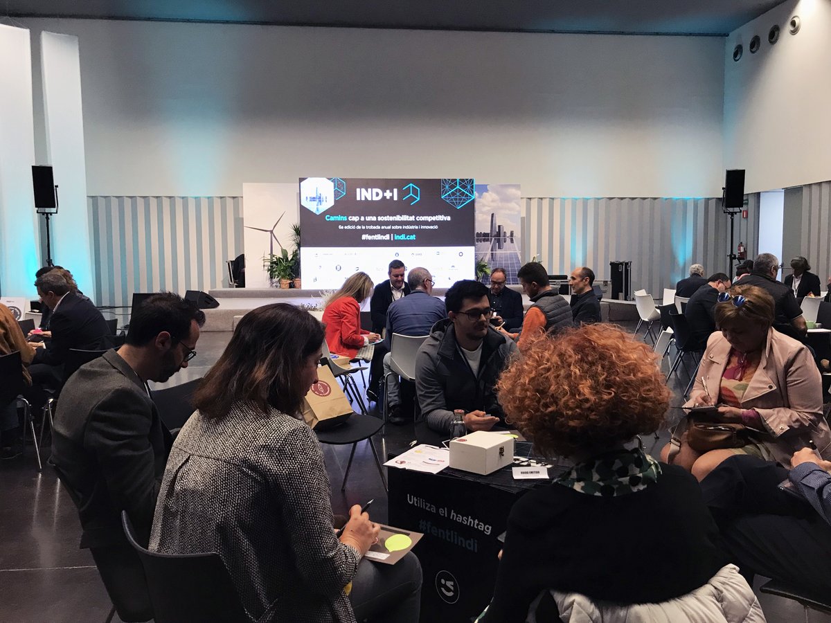 peninsulacorp's tweet photo. Durante el #INDIDay, organizado por @INDI_viladecans y centrado en la #sostenibilidad competitiva, presentamos #HubTalent, la plataforma de innovación abierta de la @AgenciaEconAMB - @SocioEconAMB que dinamizamos desde Peninsula #fentlindi https://t.co/F8qtLPFVmS