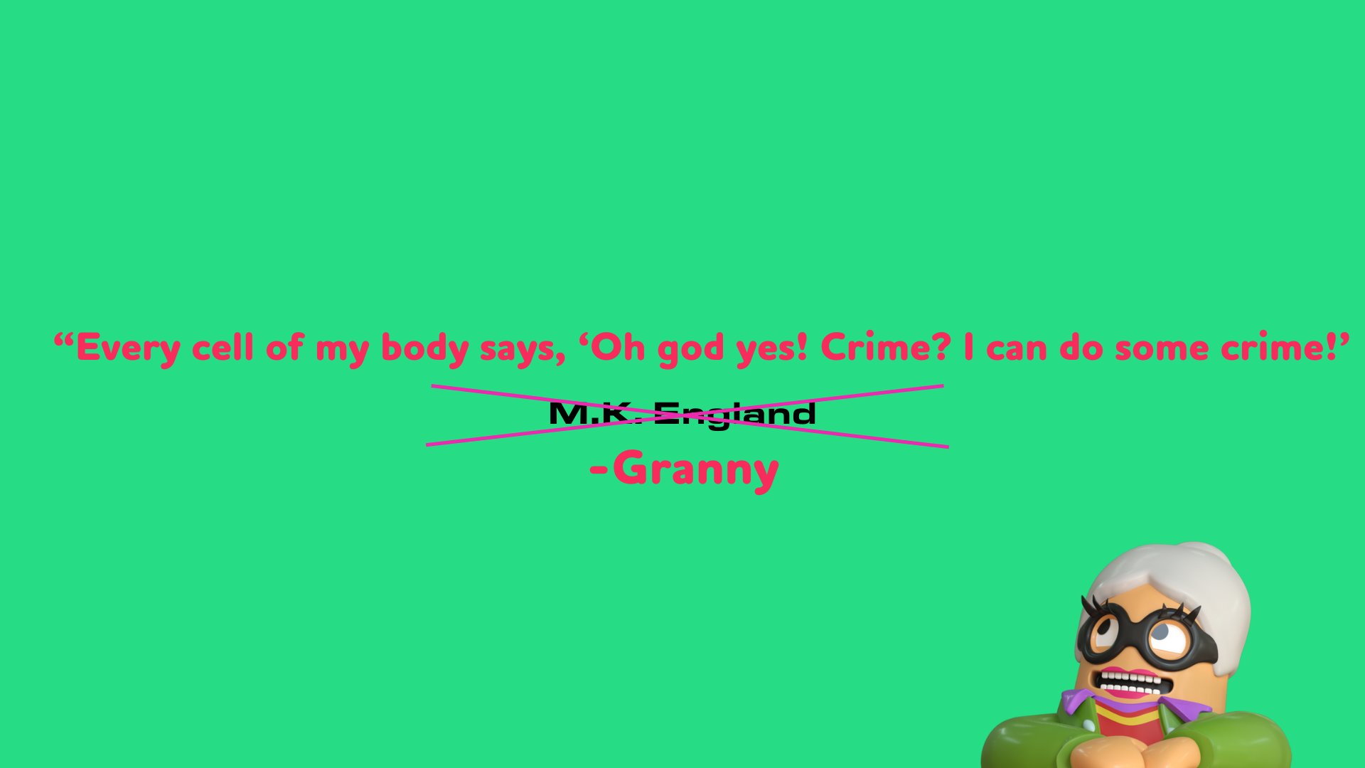 Rubber Bandits on Twitter "Granny's serving up some relatable 