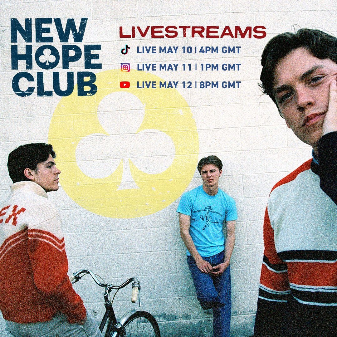 Official_NHCPH's tweet photo. Hello, the Club! 🇵🇭

This week, @NewHopeClub will have three special live streams! Make sure to join them. 😉

They're planning something very exciting for tomorrow, so keep an eye out.💛💛💛 https://t.co/seKasJ4hny
