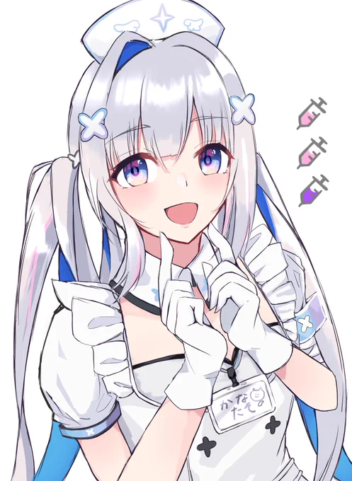 19日目、天音かなたちゃん!新衣装めっっちゃ可愛い #100日チャレンジ #かなたーと 