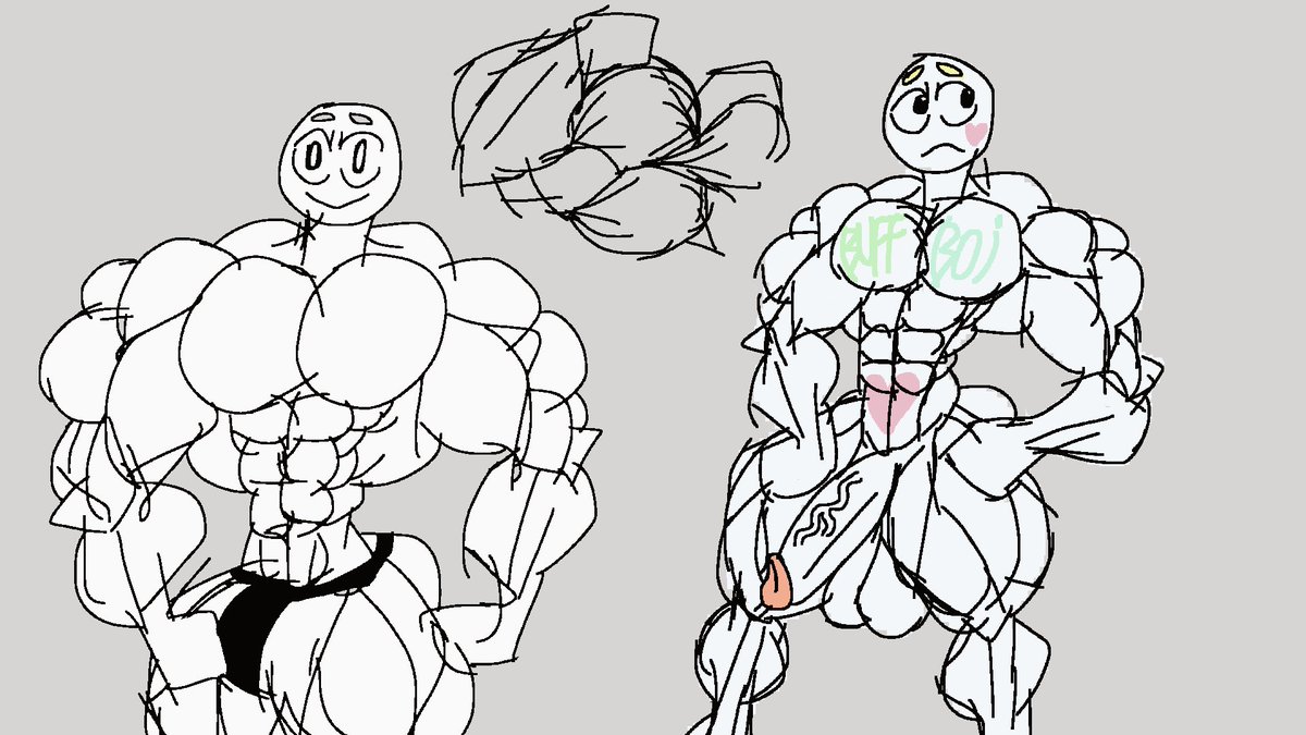romedyromy's tweet photo. #muscle #BaraArt ᕙ( * •̀ ᗜ •́ * )ᕗ https://t.co/6PP8JRnRaQ