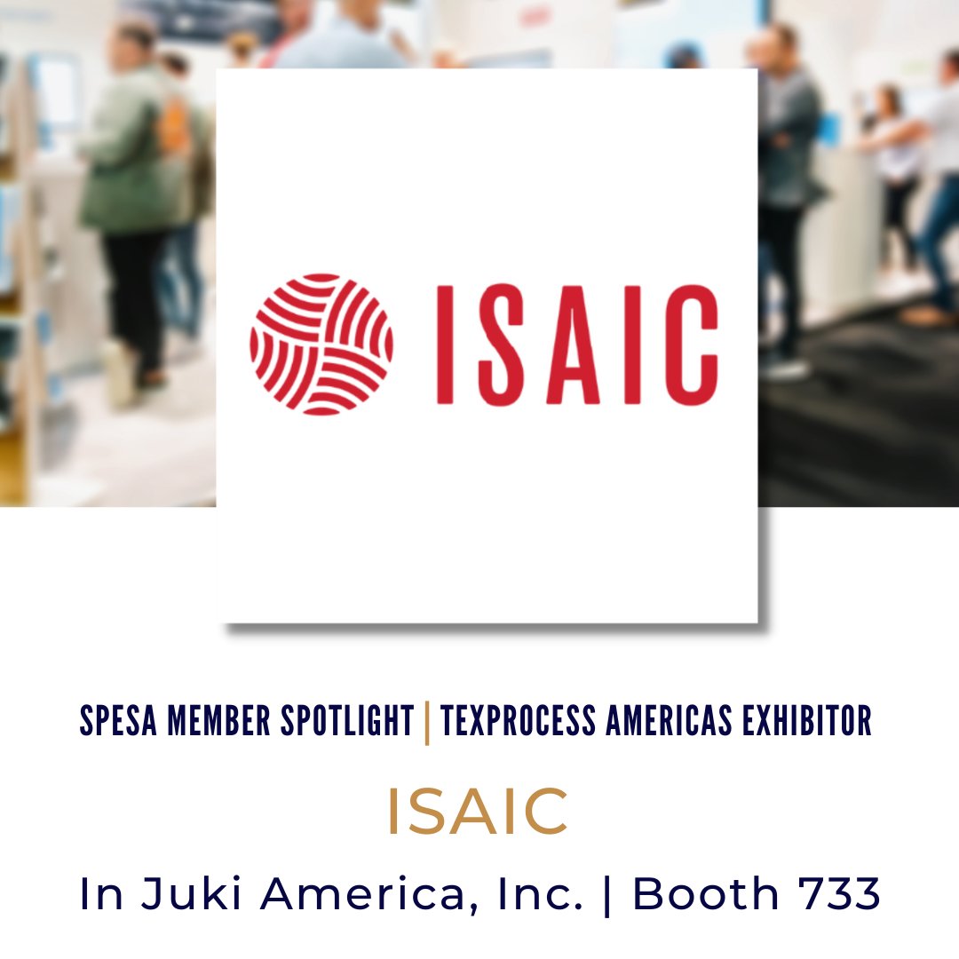 SPESA member <a href="/ISAIC_Detroit/">ISAIC - Industrial Sewing and Innovation Center</a> is a fundamental new approach to talent force development. ISAIC is committed to positive impact through responsible garment production, providing solutions centered around people, education, advanced #manufacturing, and upward mobility for workers.
