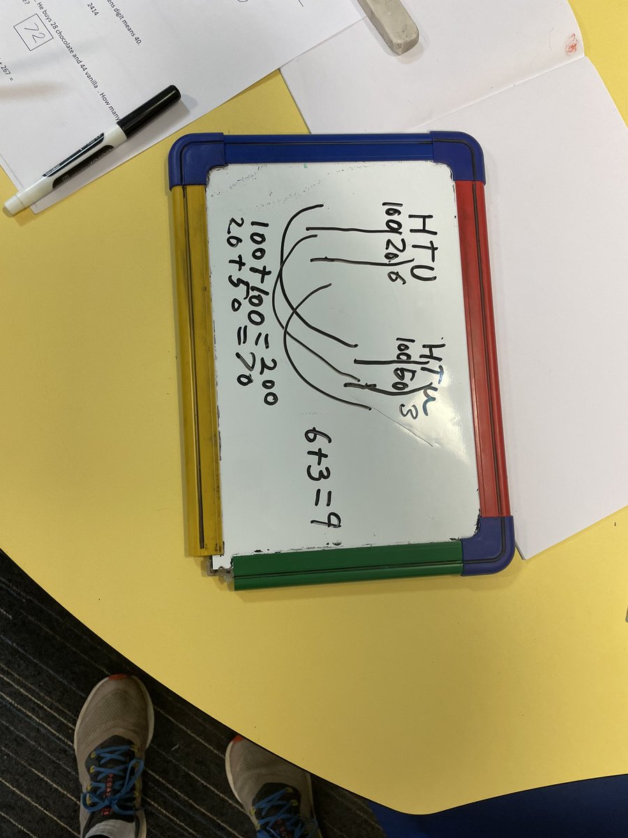 StBenNumeracy's tweet photo. @StBenedictsPS @glasgowcounts These P4s are so confident using partitioning and counting on strategies to solve calculations 🤩 Well done 👏 https://t.co/as9azkOIg0