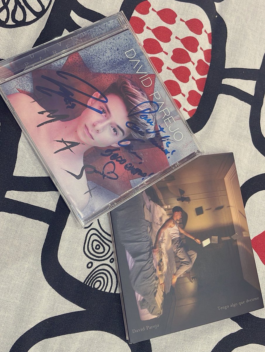 Juliabp12_'s tweet photo. Ya tengo conmigo tu nuevo álbum “Tengo Algo Que Decirme” 🥺😍 

Que bonito el día que decidí apostar por ti y subirme a la aventura sin saber todo lo bonito que vendría. Te mereces siempre todo lo bueno, aquí estaré para verte triunfar en cada paso que des @DavidParejoSing 📀🎶 https://t.co/rjsu3v31WL