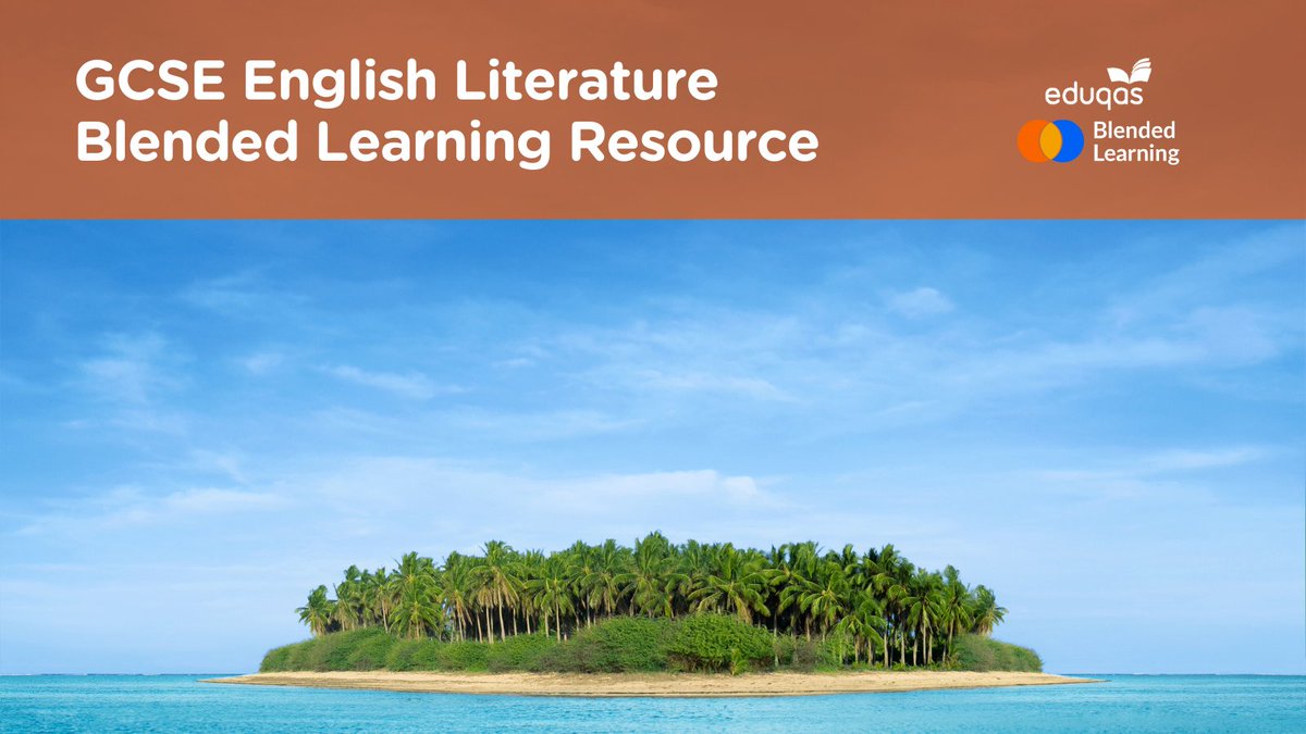 This <a href="/wjec_cbac/">WJEC</a> GCSE English Literature blended learning resource contains interactive self-study content covering Component 2a: Lord of the Flies. 

It can be used as revision by students, as part of catch-up or for flipped learning.

resources.eduqas.co.uk/Pages/Resource…

#edutwitter #wjec