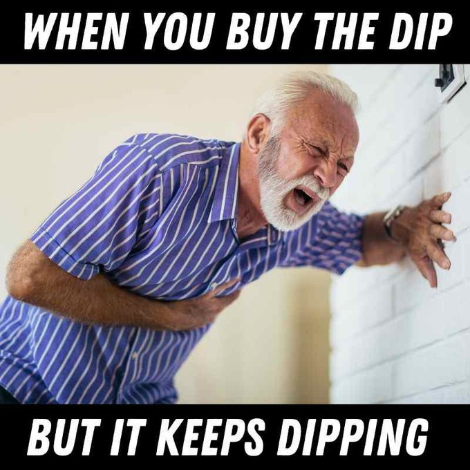 InvestirZen's tweet photo. Les MEMES du "buy the dip"

Conclusion: on sait que c'était la fin du plongeon seulement après...

#bourse #trading https://t.co/JK3TJOHh5c