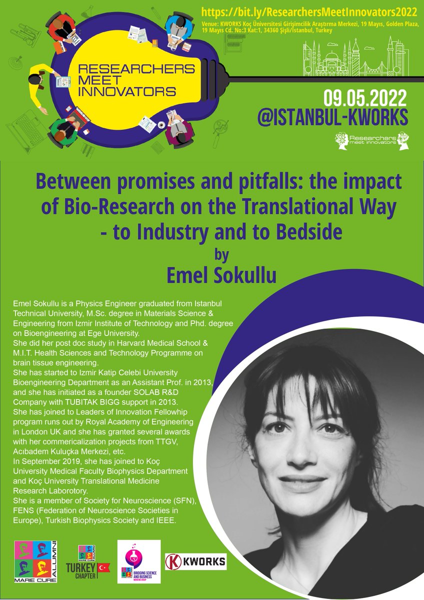 bsb_mcaa's tweet photo. More information about Emel Sokullu @emelsokullu. She received her PhD from Ege University, and did her postdoctoral at Harvard Medical School and MIT.
#ResearchersMeetInnovators2022 #MCAA #TurkeyChapter #BSBWorkingGroup #SpainPortugalChapter #KWORKS https://t.co/a5keqBg1DE