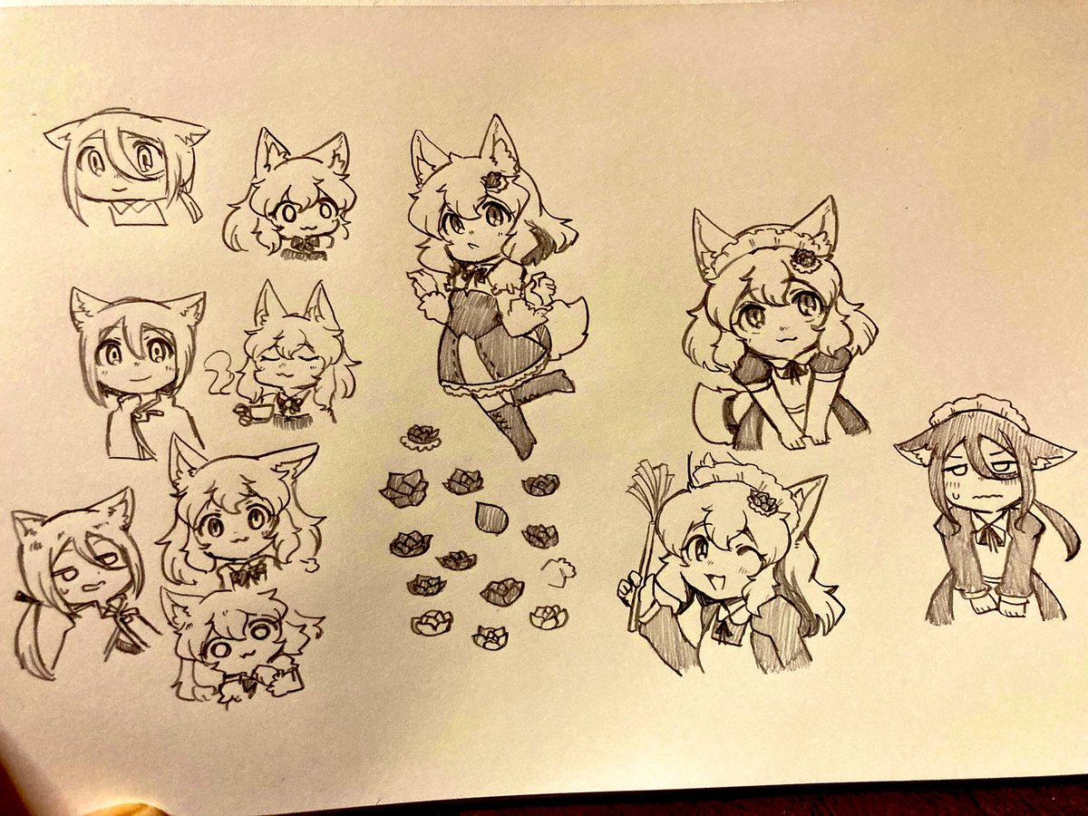 落書きウィルとノーラ 