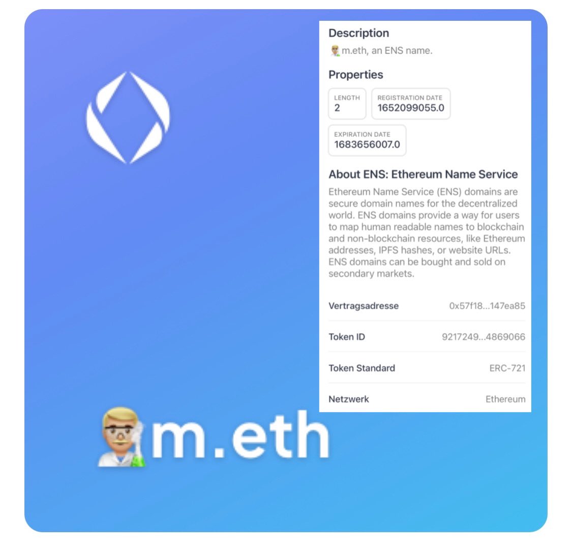 BoredAlex82's tweet photo. What’s up #NFTCommmunity ⁉️ Hope y’all have a good #MondayMorning  ⛅️ I just #minted some #2digit #ENS #NFTs 😍 Should i trade them for some #ETH or #APE 🤑 or just vault them 🧐 what y’all say #NFTCommumity ⁉️ @PsychonautApeD @BApeFranci @Nickis_Dead @GengethKhan @hdextractsETH https://t.co/mFNNmFp5eJ
